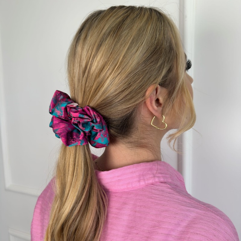 SCRUNCHIE MAXI ROSE PINK
