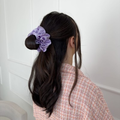 Seiden-Gummiband Maxi  Lilac  