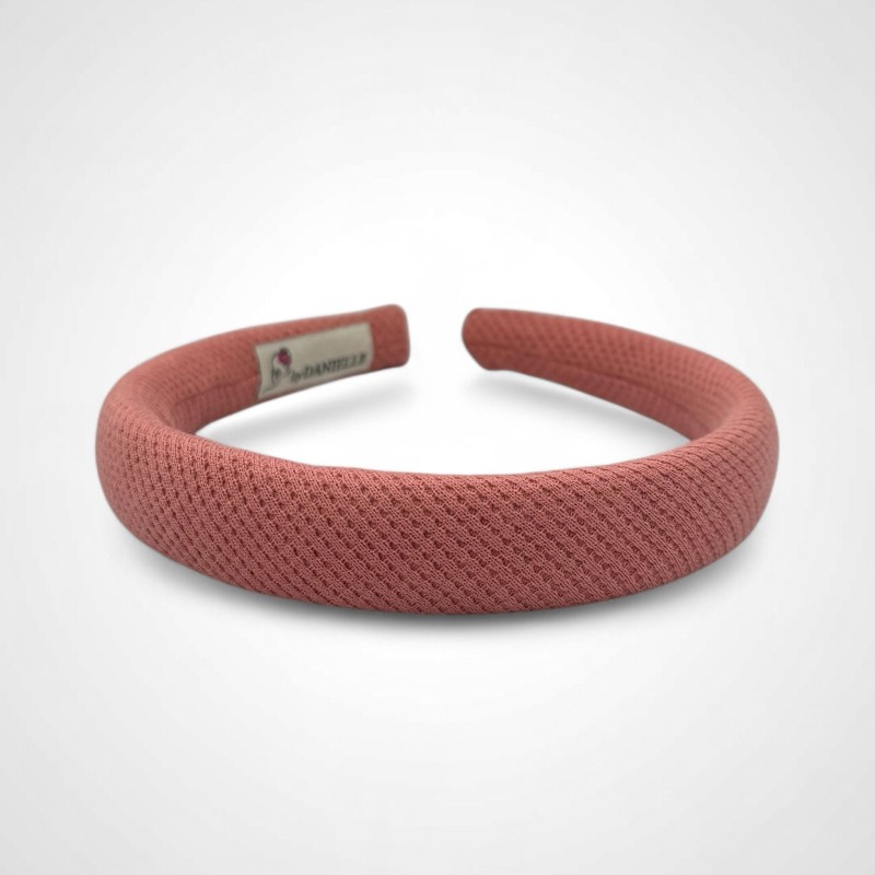 BAWEŁNIANA OPASKA GŁADKA S PEACH PIE