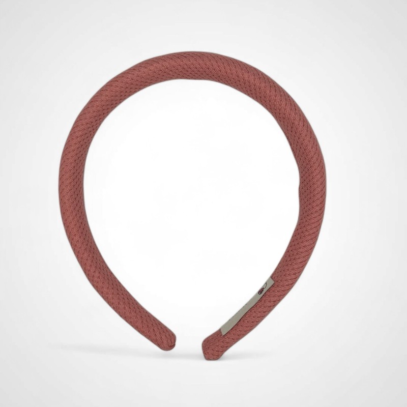 BAWEŁNIANA OPASKA GŁADKA S PEACH PIE