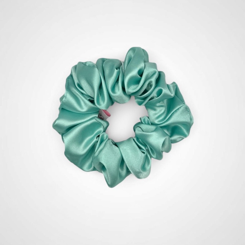 ZESTAW 4 SCRUNCHIES CELADON