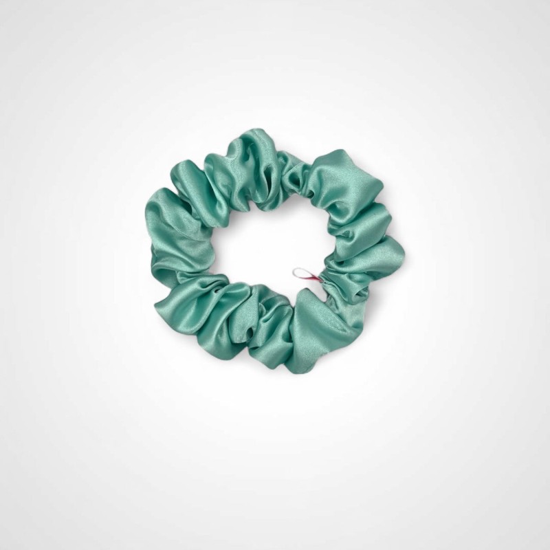 ZESTAW 4 SCRUNCHIES CELADON