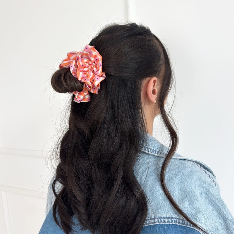 SCRUNCHIE FALBANKA XXL BELLINA