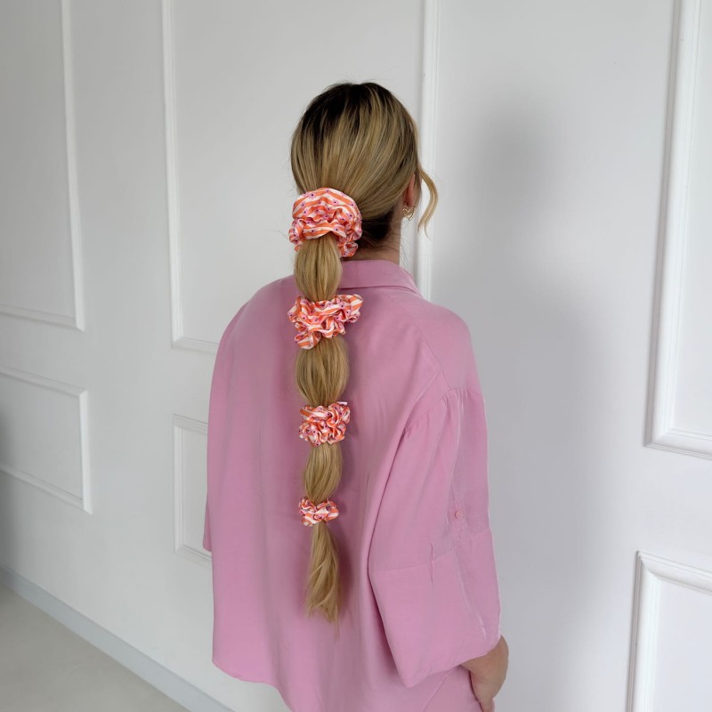 ZESTAW CZTERECH SCRUNCHIE BELLINA