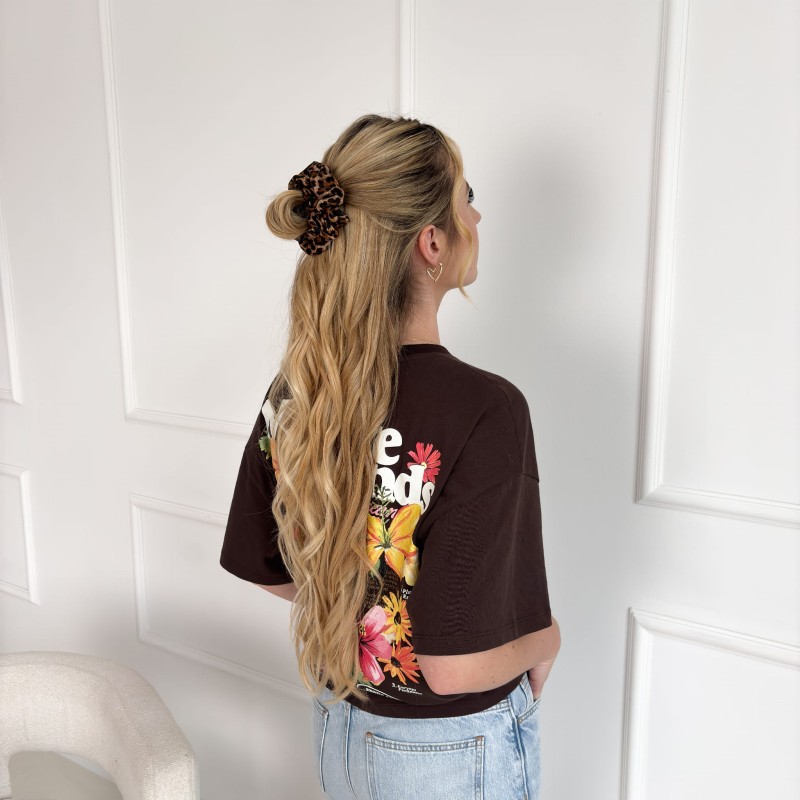SEIDEN-HAARBAND MEDIUM LEOPARD