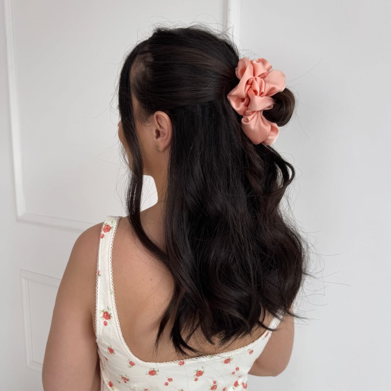 MAXI SCRUNCHIE PFIRSICH