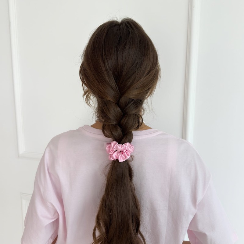 MINI SCRUNCHIE BUBBLEGUM