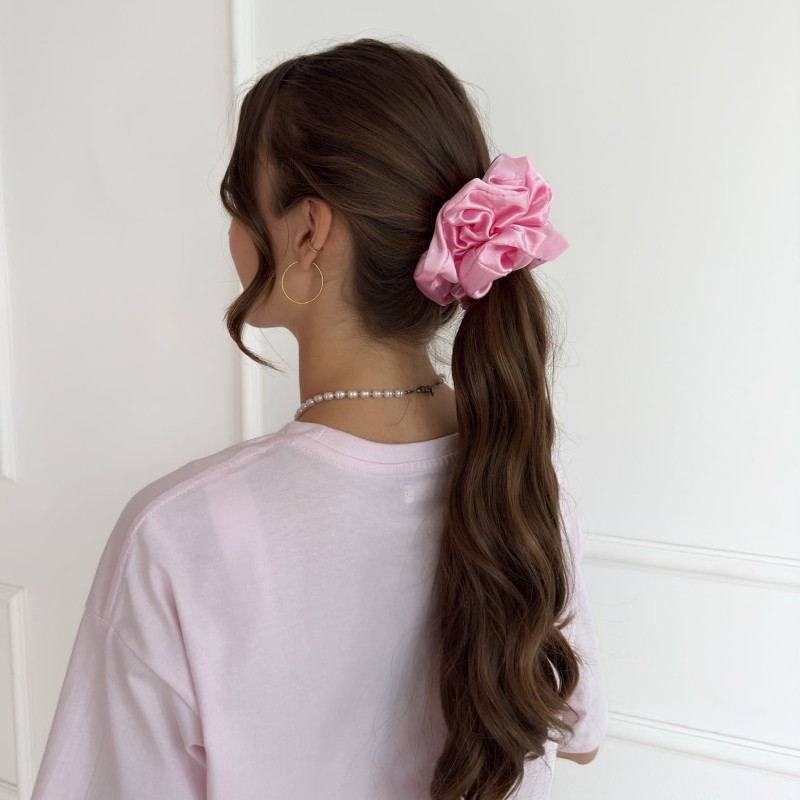 MAXI SCRUNCHIE BUBBLEGUM