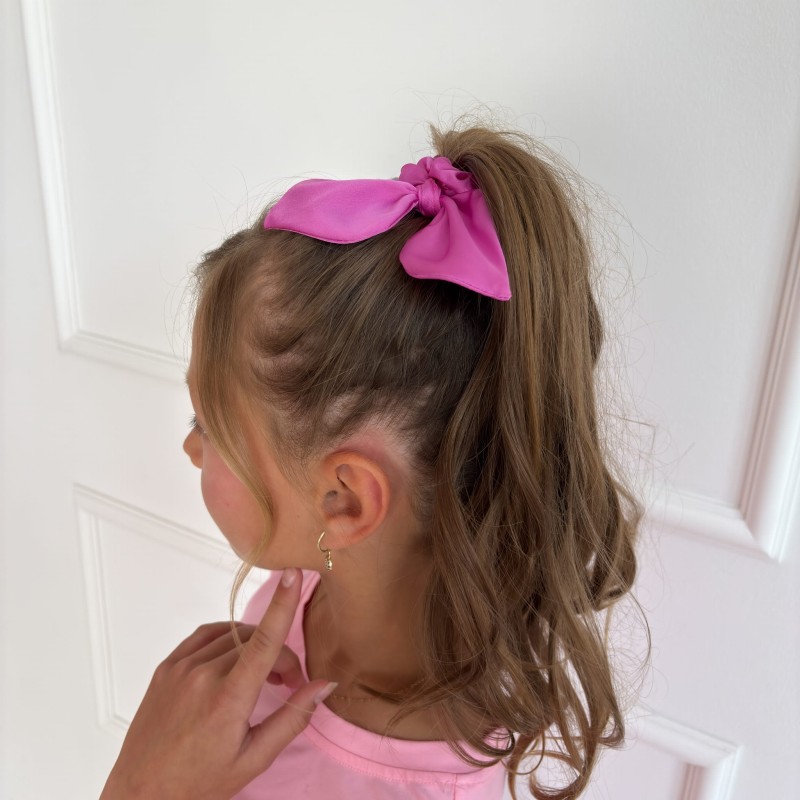 SCRUNCHIE Z USZKAMI KIDS MAUVE