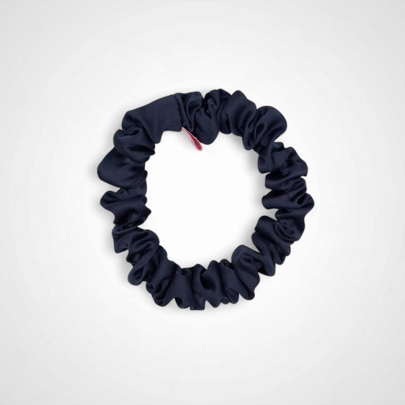 MINI SCRUNCHIE NAVY BLUE