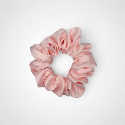 MEDIUM SCRUNCHIE LIGHT PINK