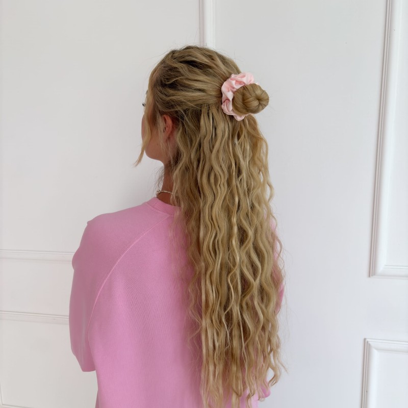 SMALL SCRUNCHIE LIGHT PINK
