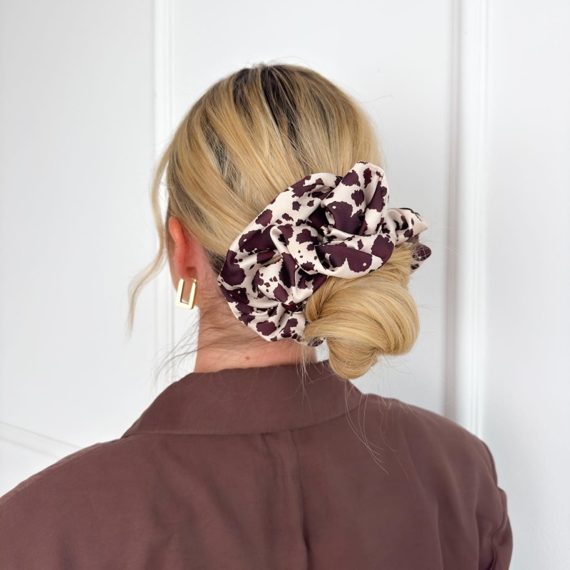 DUŻA SCRUNCHIE KRÓWKA
