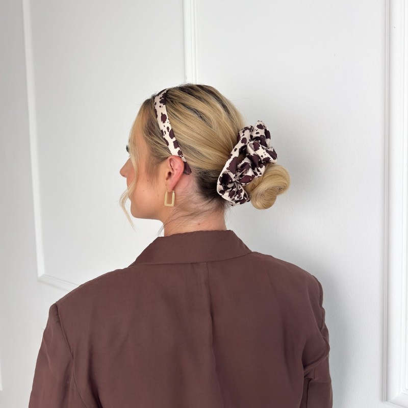 DUŻA SCRUNCHIE KRÓWKA
