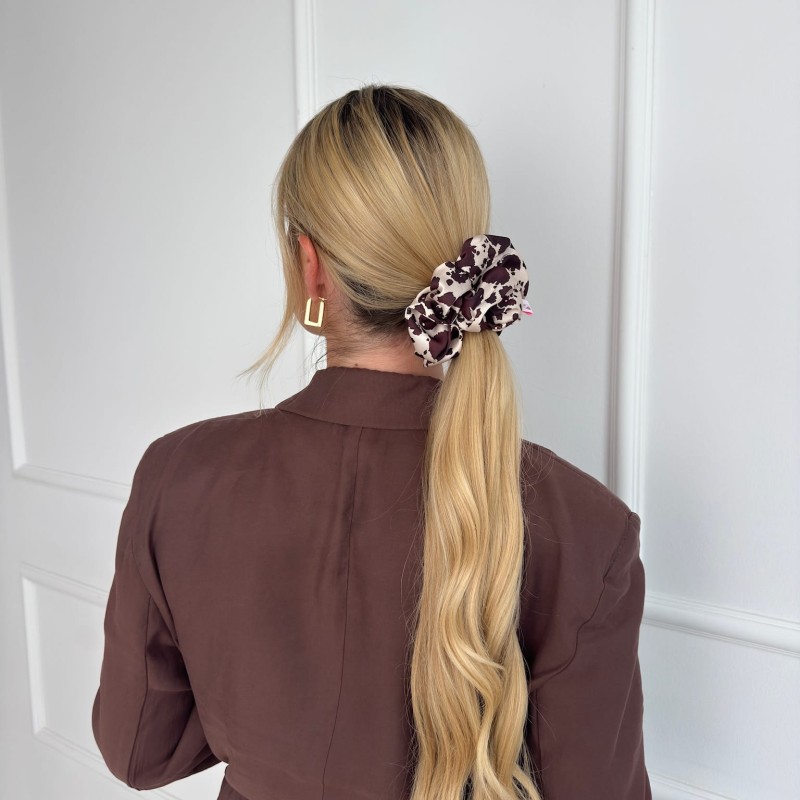 ZESTAW CZTERECH SCRUNCHIE KRÓWKA
