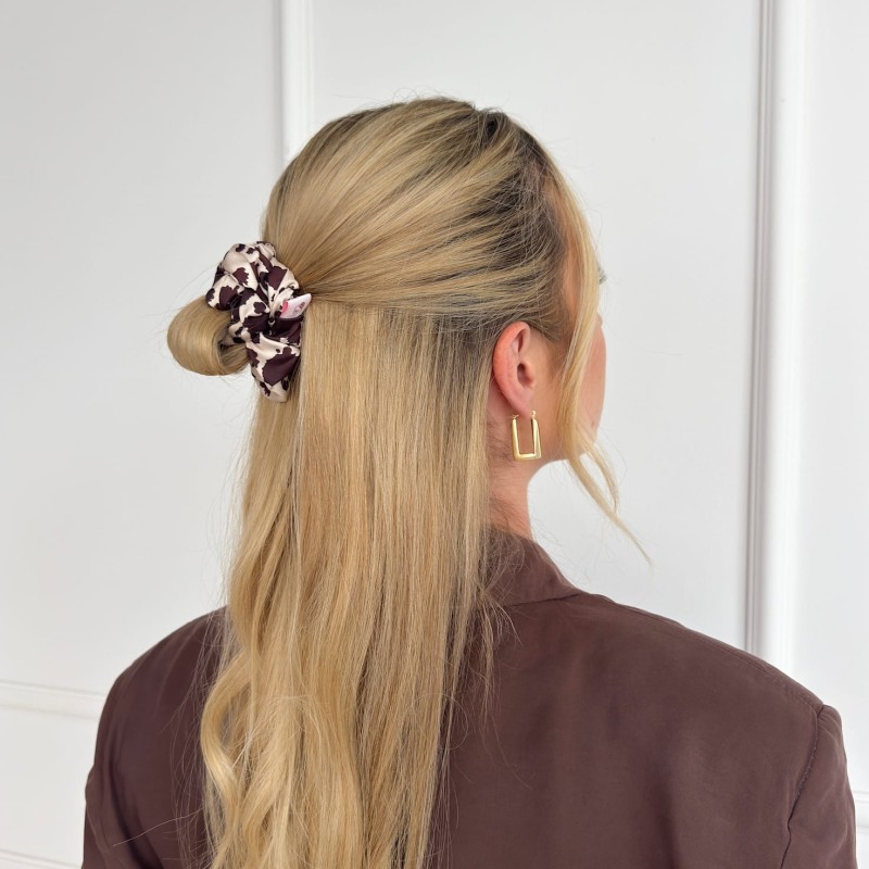 ZESTAW CZTERECH SCRUNCHIE KRÓWKA