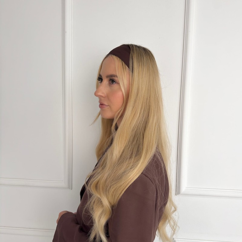 SZEROKA OPASKA DARK CHOCOLATE