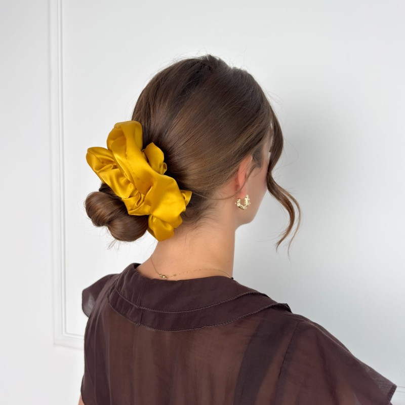XXL SCRUNCHIE MIODOWA