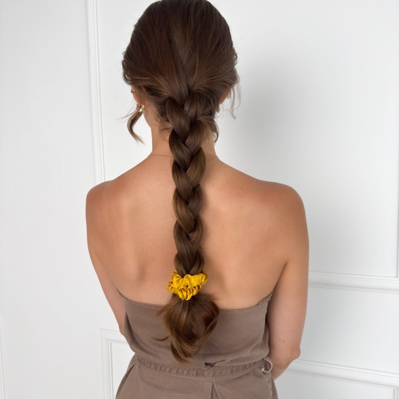 MINI SCRUNCHIE MIODOWA