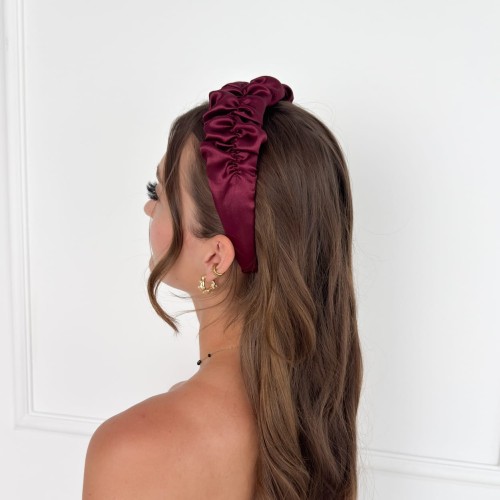  Opaska Marszczona Red Wine 