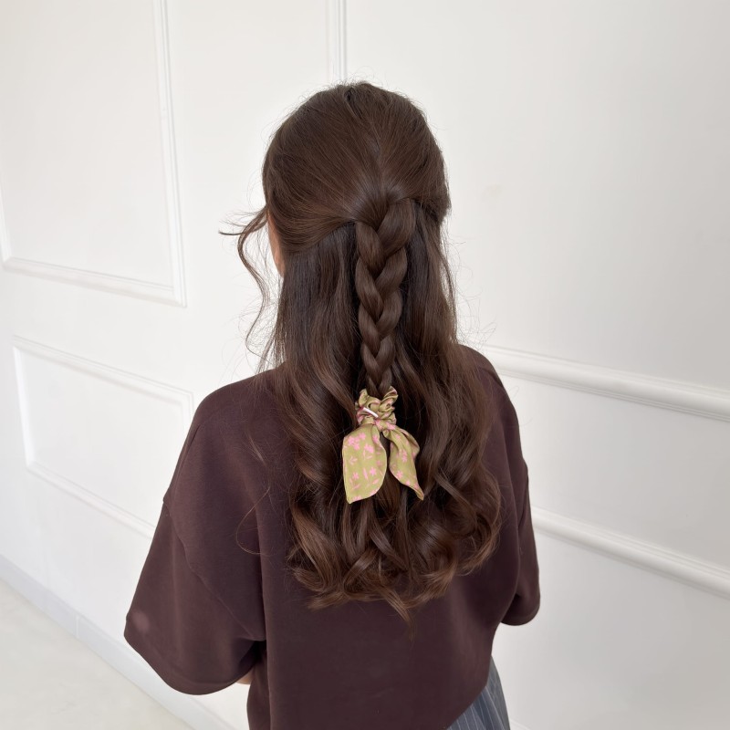 GUMKA DZIECIĘCA Z KWIATKAMI