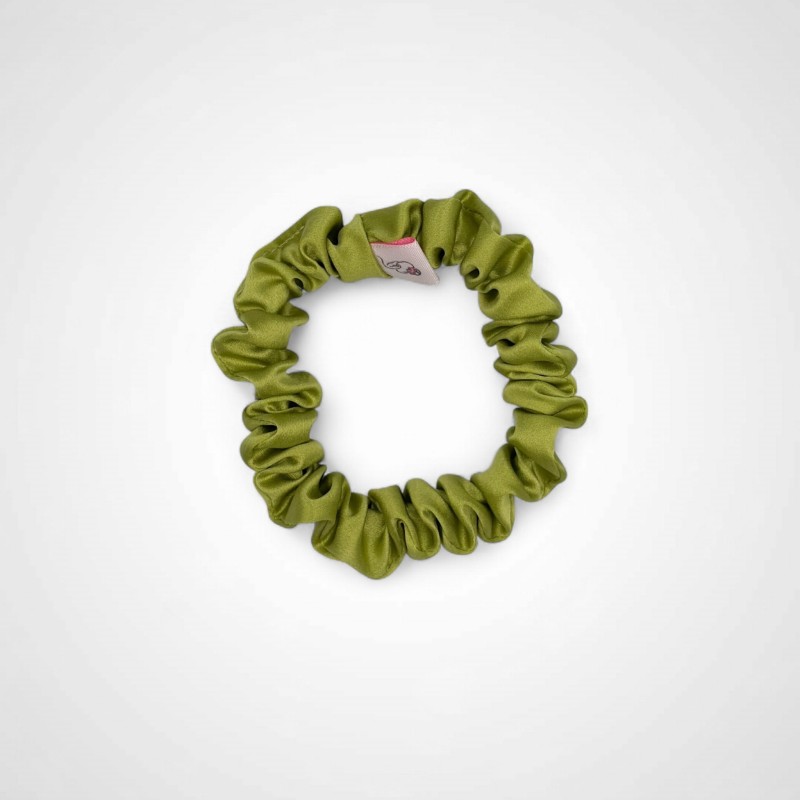 MINI JEDWABNA GUMKA JABŁKO