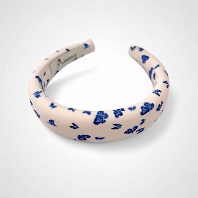 GŁADKA OPASKA W MOTYLKI M