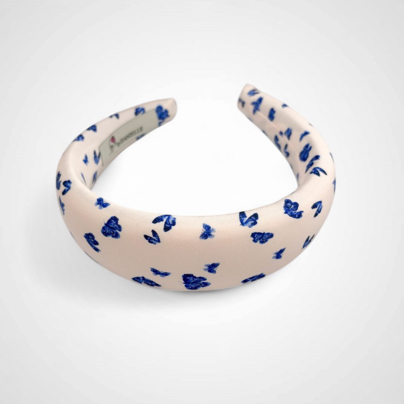GLATTE STIRNBAND MIT SCHMETTERLINGEN L