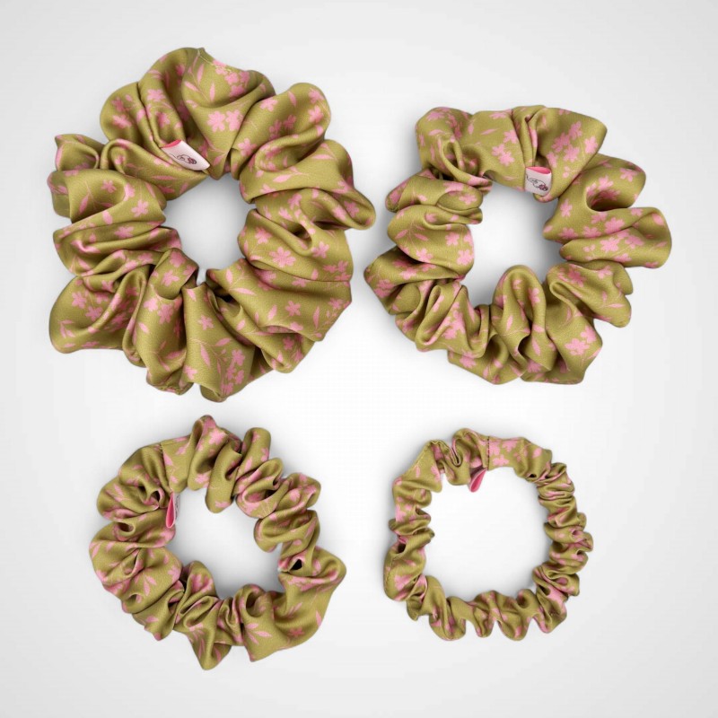 ZESTAW CZTERECH SCRUNCHIE ROSALITA