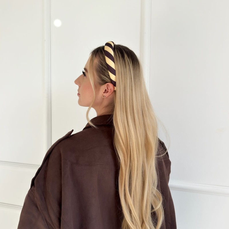 OPASKA NA FORMIE BRĄZOWO ŻÓŁTA M